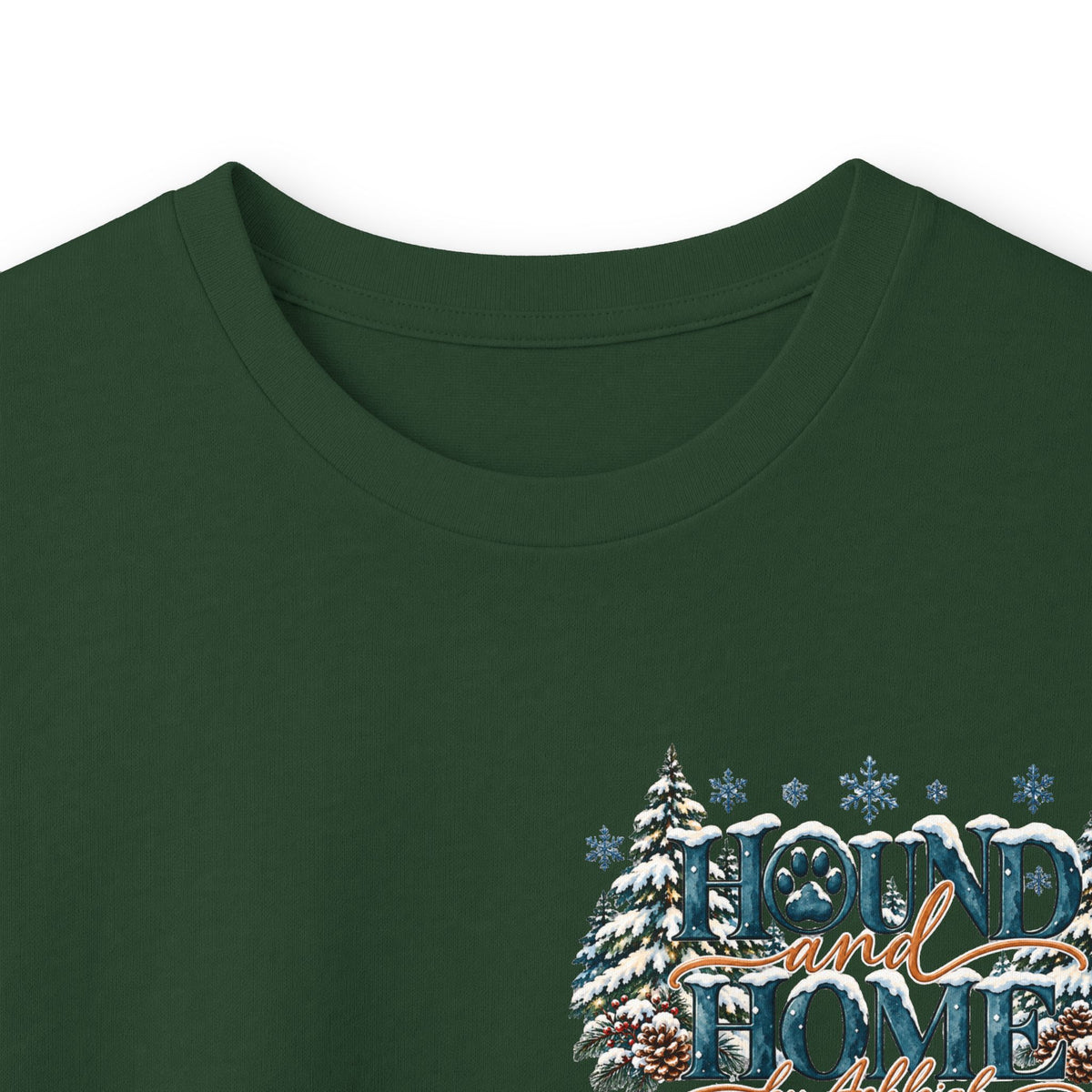 Holiday "Hound + Home" Long Sleeve Tee