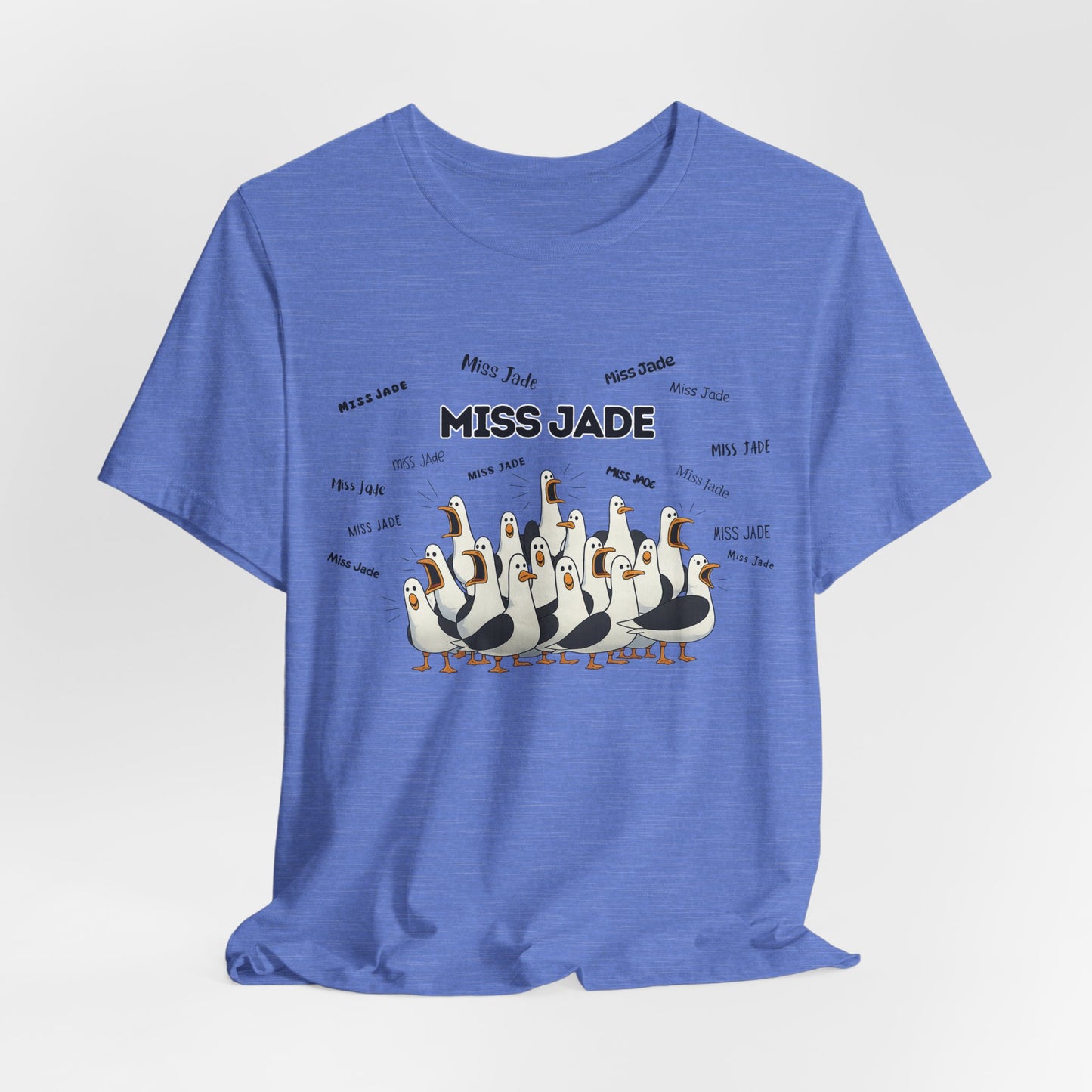 Miss Jade- Penguin Choir T-Shirt — Funny Teacher Personalized Tee