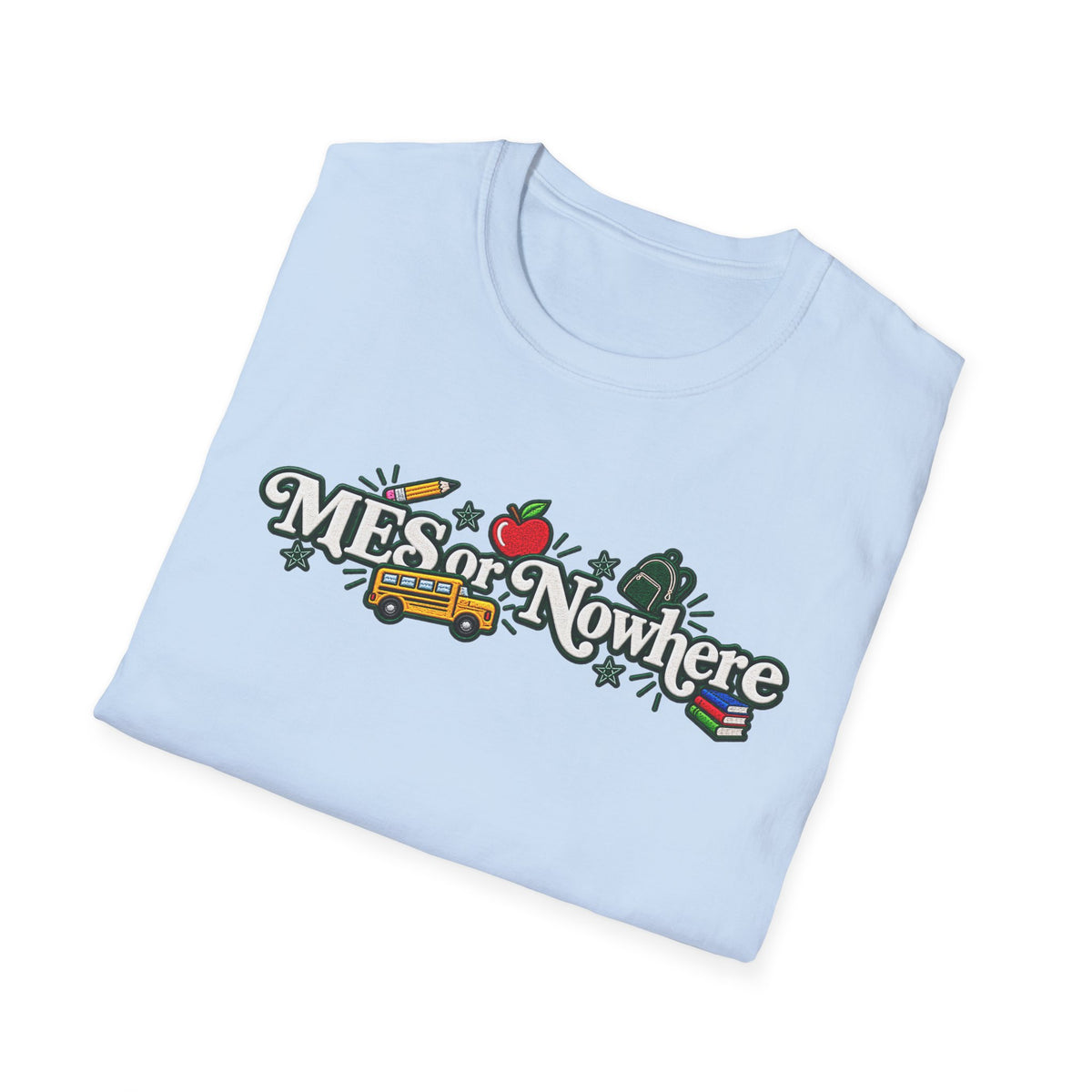 MES or Nowhere" - Moriches Softstyle T-Shirt