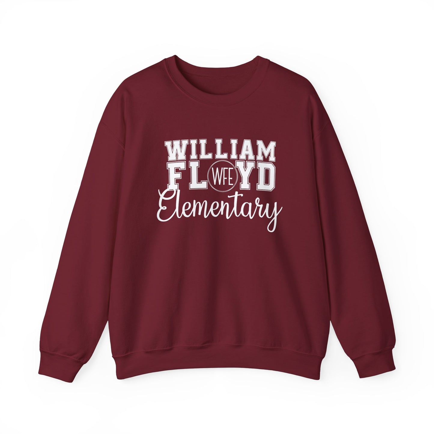 WFE Logo Crewneck Sweatshirt - William Floyd Elementary