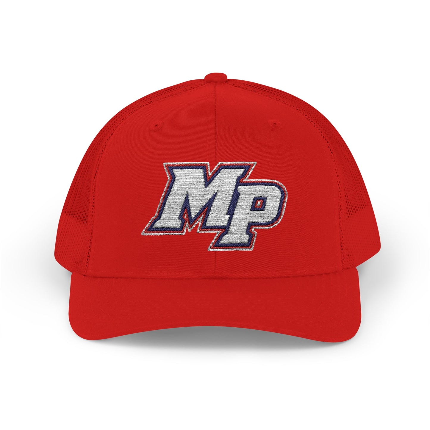 MP Football Logo Embroidered Trucker Cap