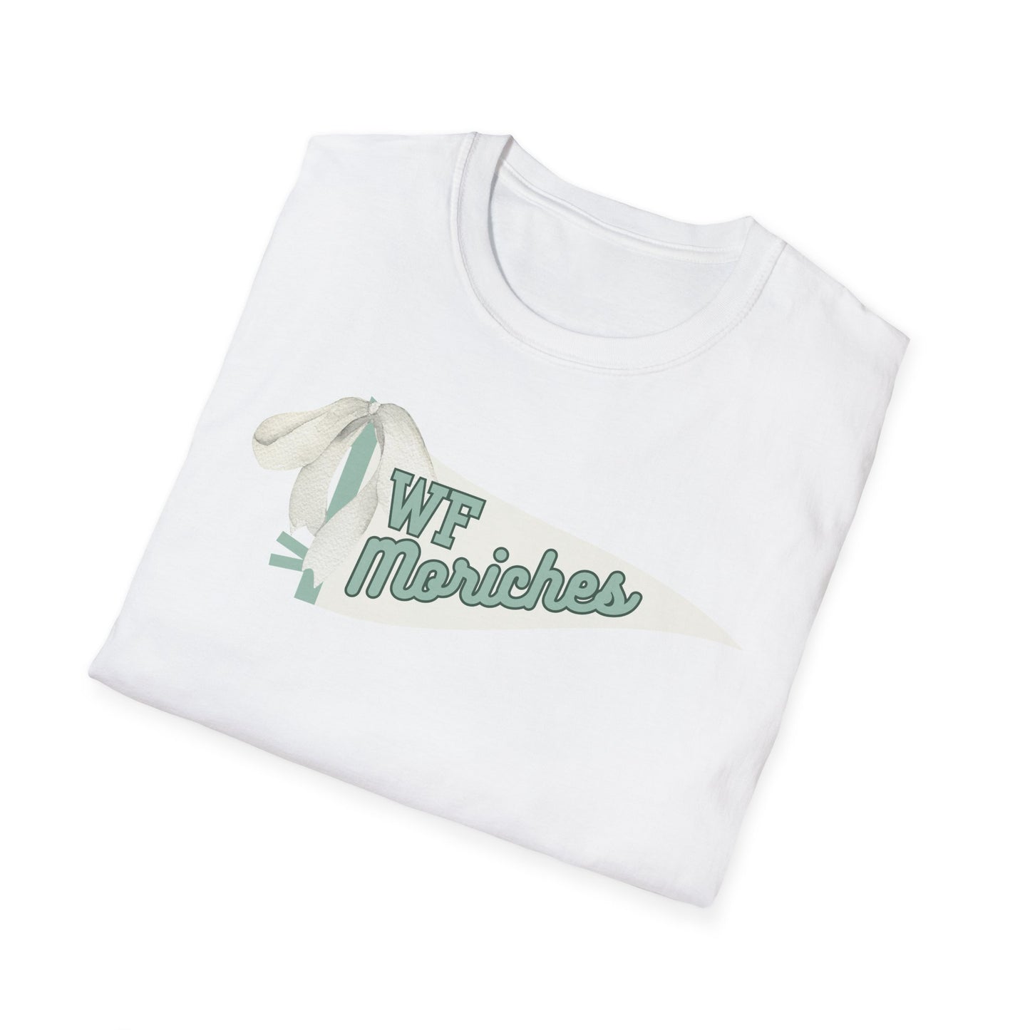 Moriches Pennant Unisex Softstyle Graphic Tee with Vintage Design