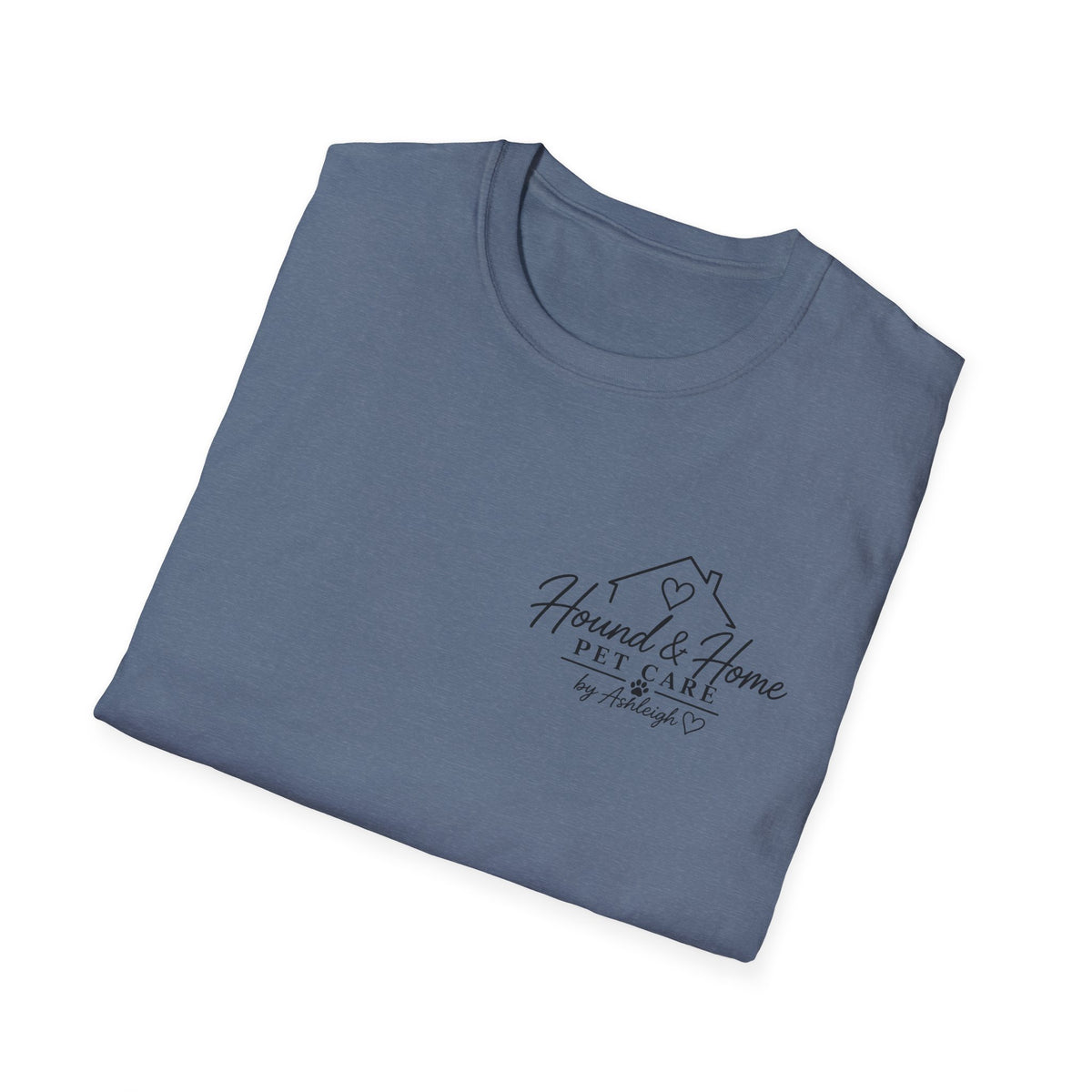 Hound & Home "Stay Pawsitive" — T-Shirt