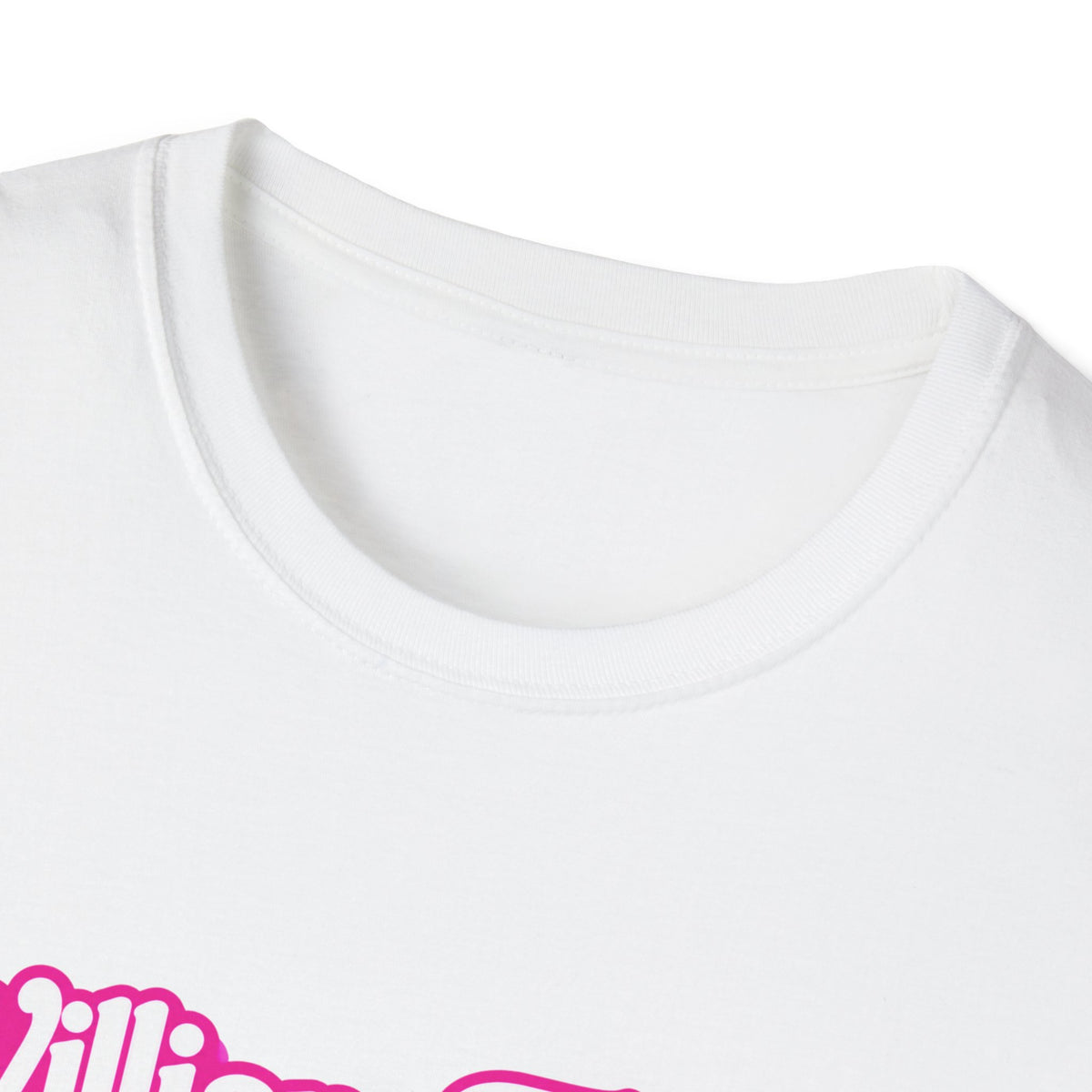 WFE Barbie-Breast Cancer Awareness Tee, Unisex Softstyle T-Shirt