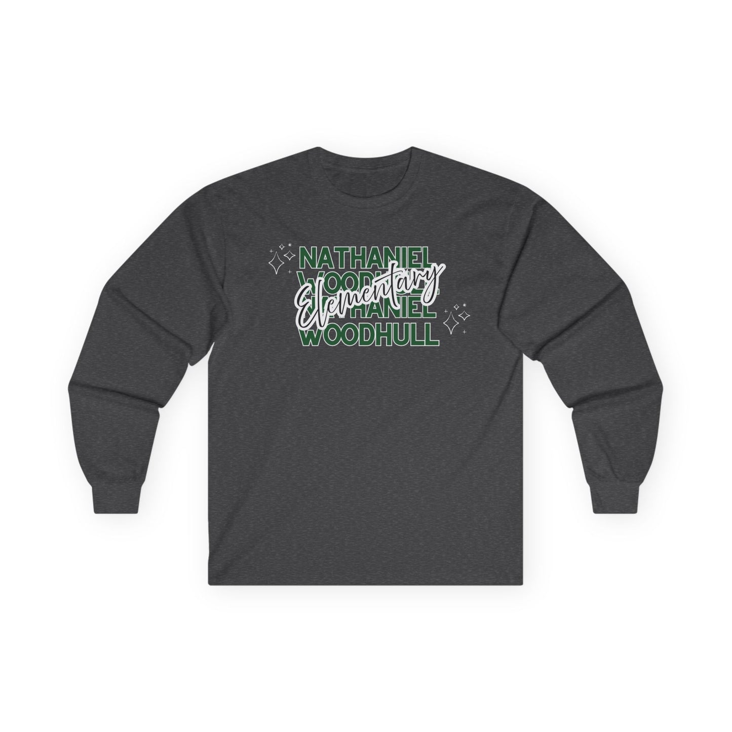 Woodhull Elementary Unisex Long Sleeve Tee - Comfortable & Stylish School Spirit Wear