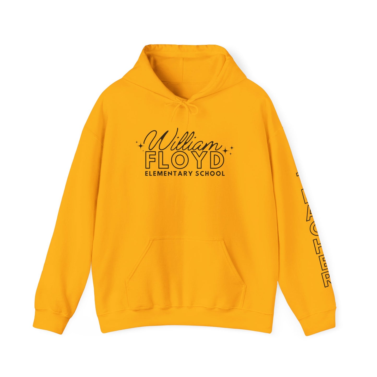 WFE Teacher Simple Design Hoodie w/ Teacher on Sleeve - Cozy Unisex Sweatshirt