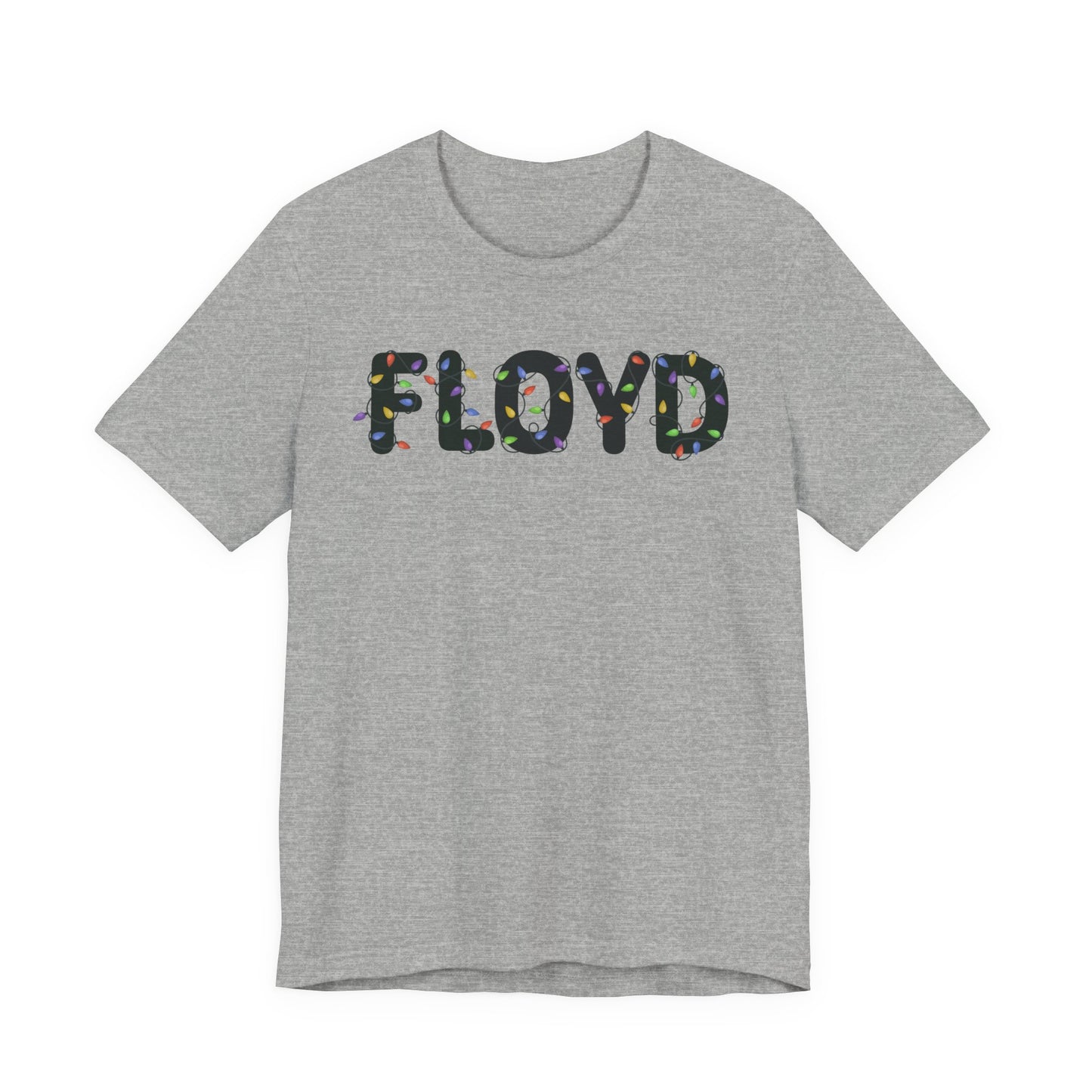 FLOYD in lights— Christmas Unisex T‑Shirt