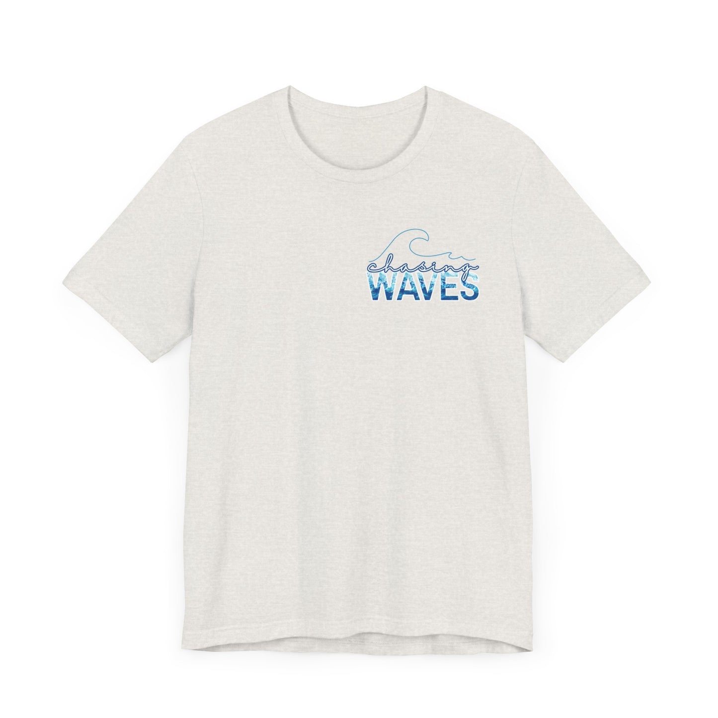Chasing Waves -- Unisex Summer Shirt, Beachwear, Vacation Top, Summer Nights Apparel