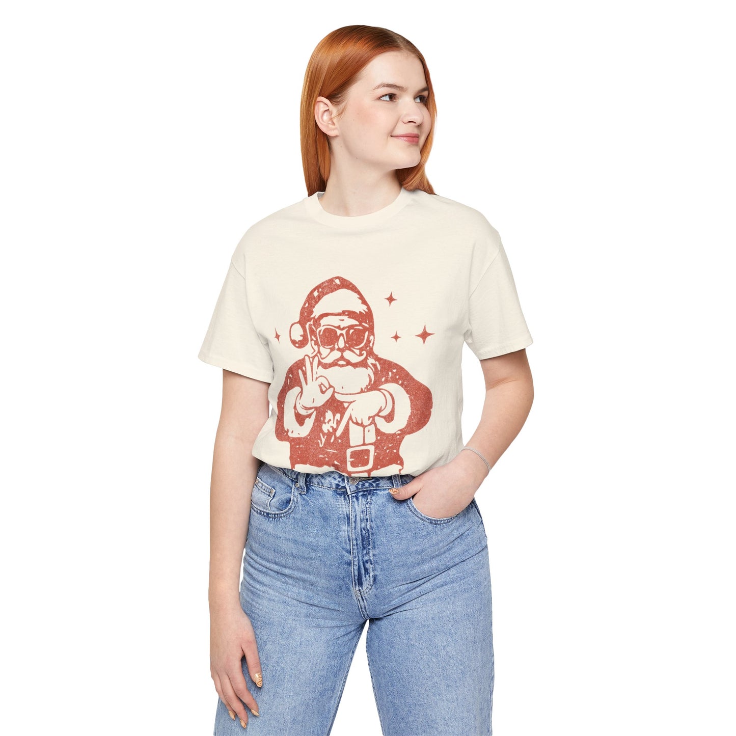 Santa 6 7 — Christmas Unisex T‑Shirt