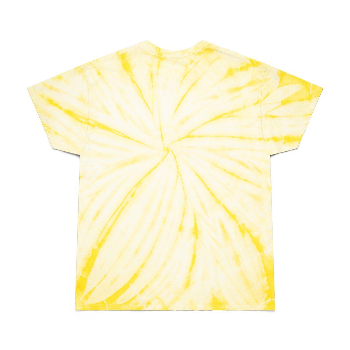 Floyd Strong Tie-Dye Tee - Bright Yellow Cyclone T-Shirt for Positive Vibes