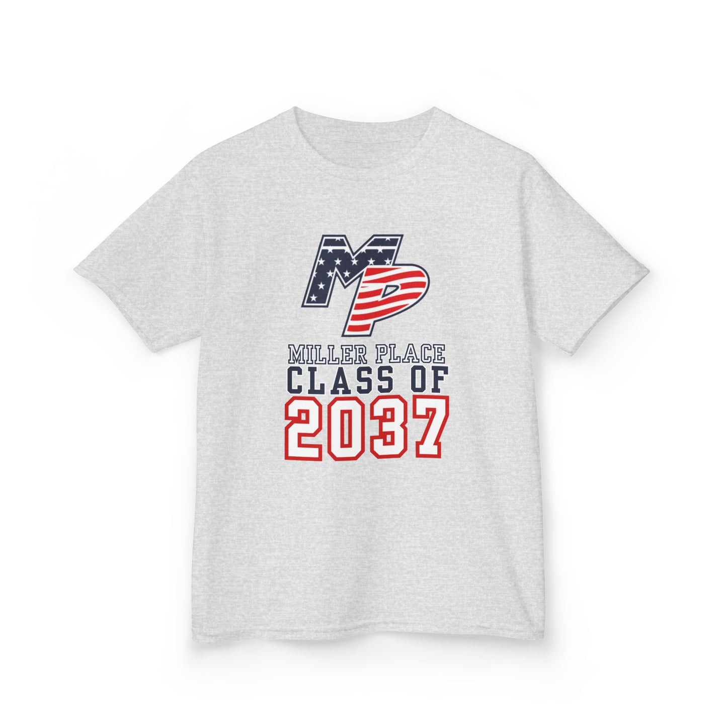 Miller Place Class of 2037 Kids Heavy Cotton Tee