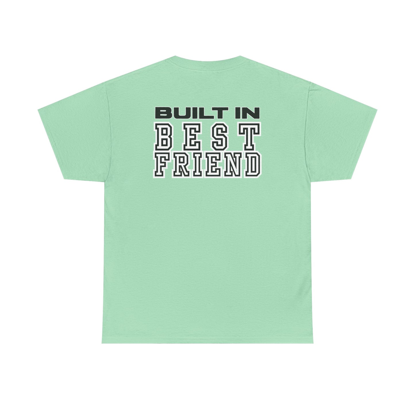 Built in Best Friend - Dad- Unisex Heavy Cotton Tee - Fatherhood