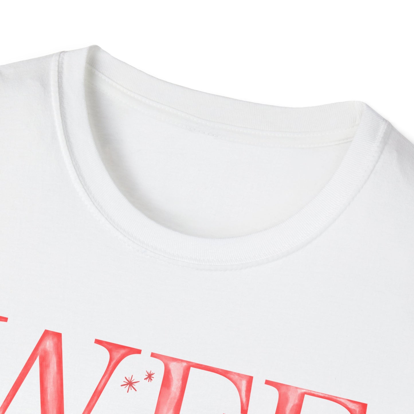 Flag Day Unisex Softstyle T-Shirt with WFE Shines Bright in Stars + Stripes Design- Holiday