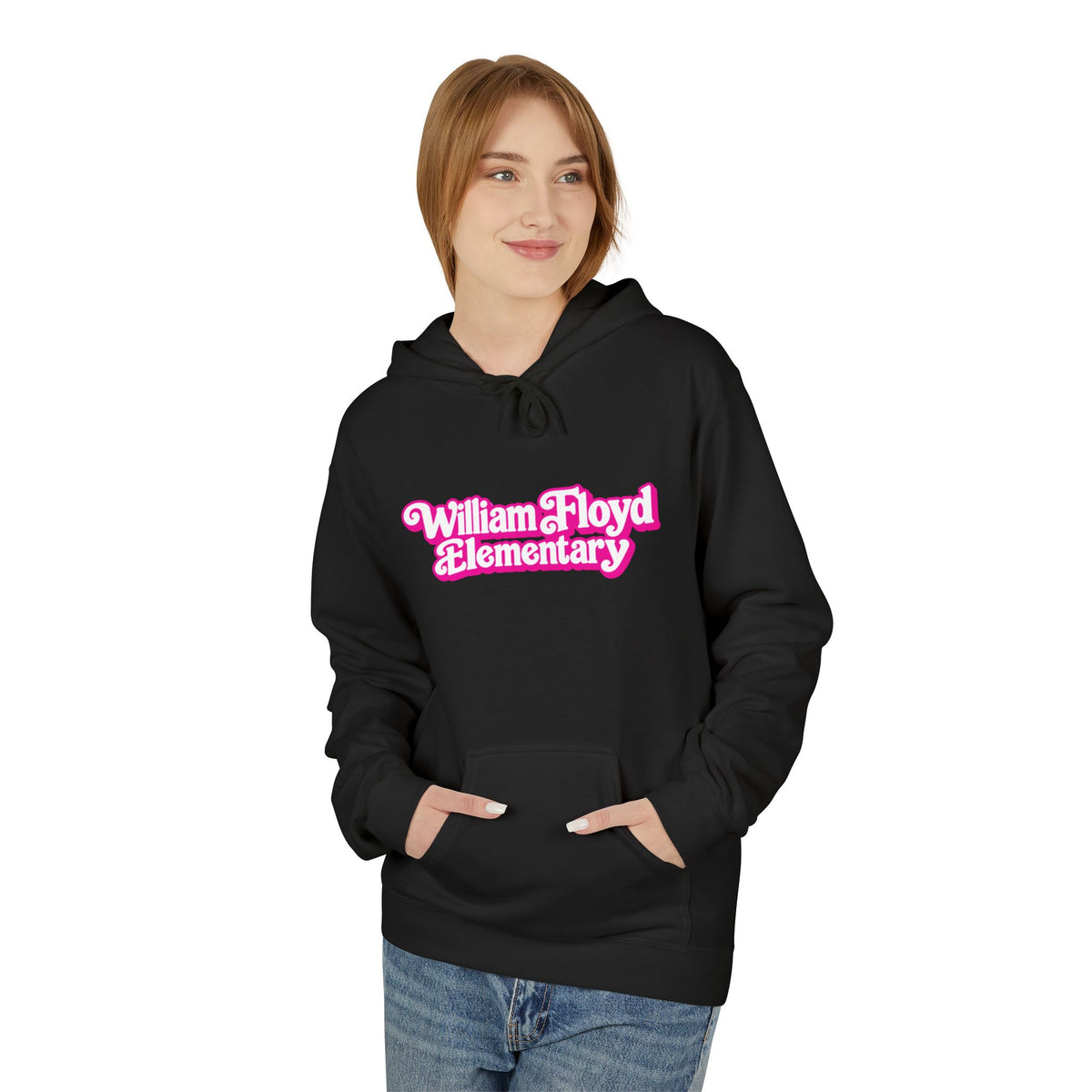 WFE- Barbie -Breast Cancer Awareness Hoodie | Softstyle Fleece
