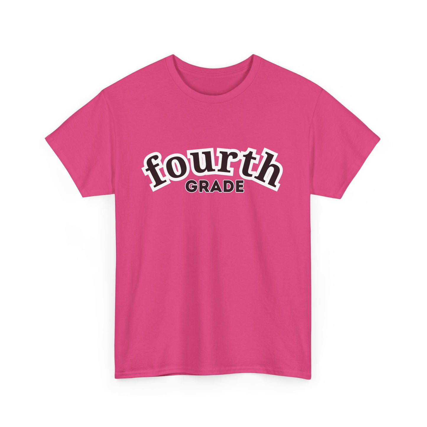 Teacher Tee - 4th Grade Teacher Unisex Heavy Cotton Tee