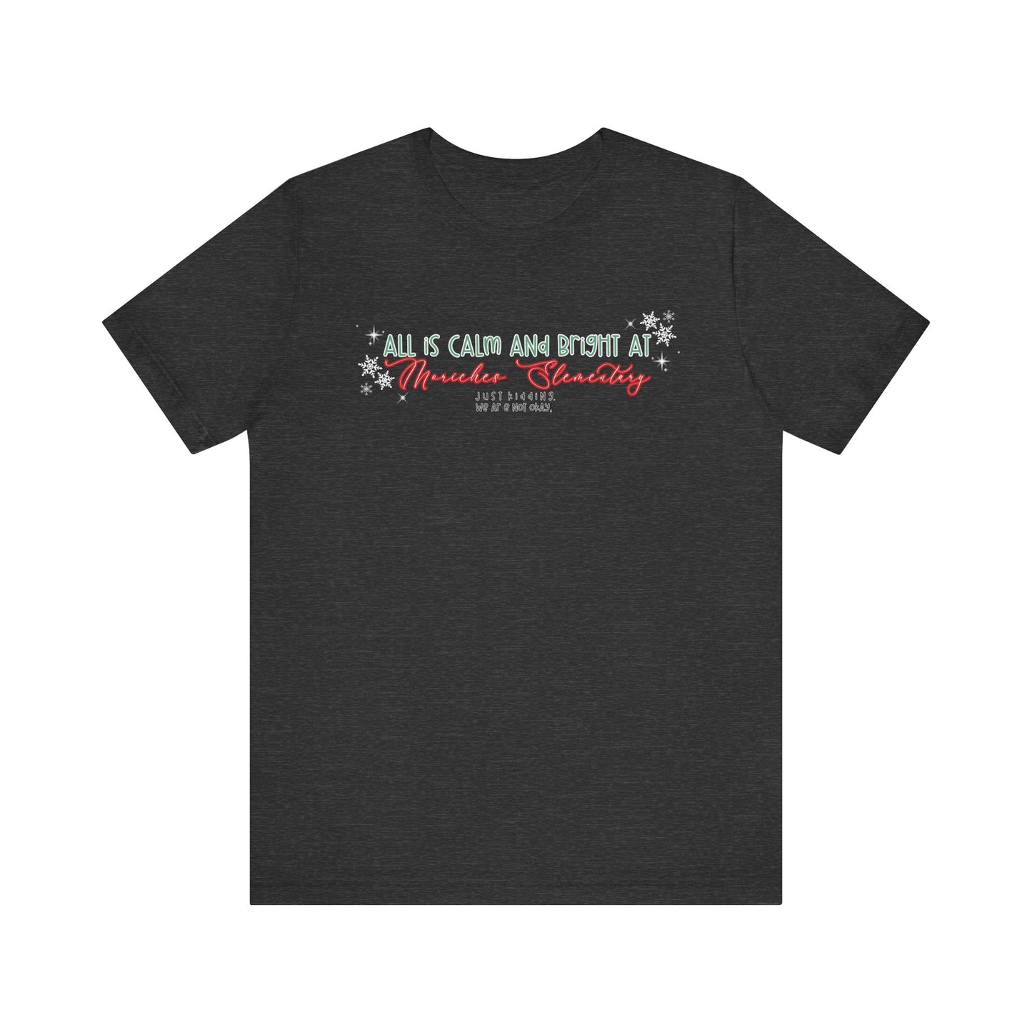 All is calm at Moriches— Christmas Unisex T‑Shirt