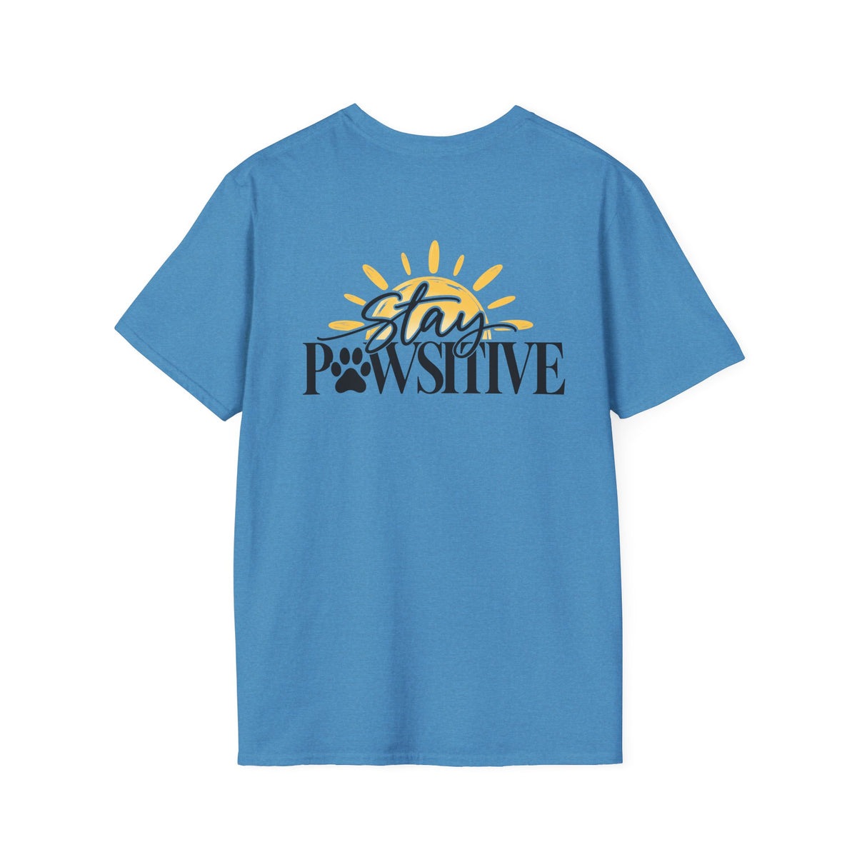 Hound & Home "Stay Pawsitive" — T-Shirt