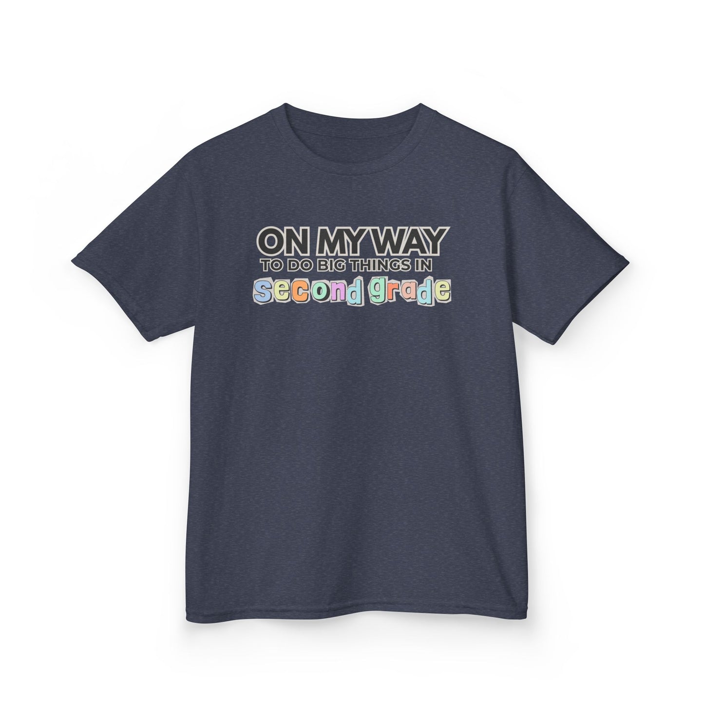 Big Things in 2nd Grade- Kids Back to School Shirt