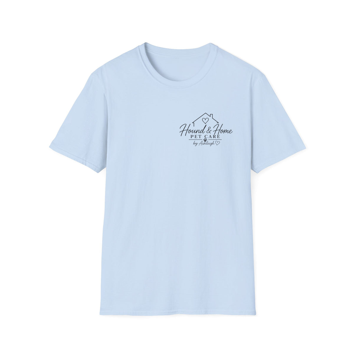 Hound & Home "Stay Pawsitive" — T-Shirt
