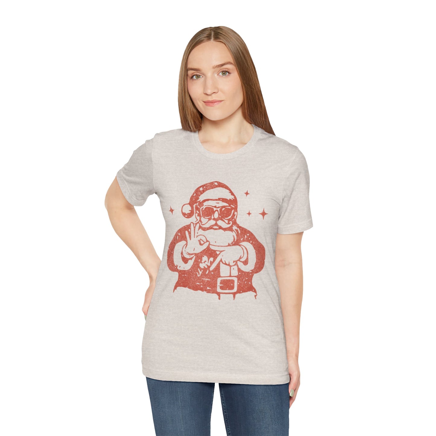 Santa 6 7 — Christmas Unisex T‑Shirt