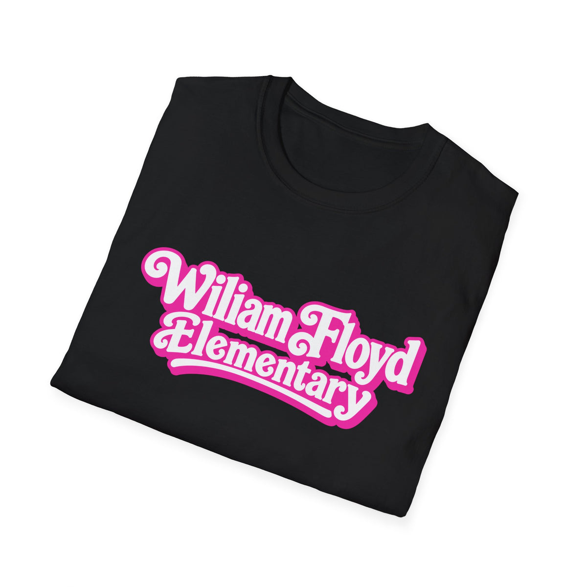 WFE Barbie-Breast Cancer Awareness Tee, Unisex Softstyle T-Shirt