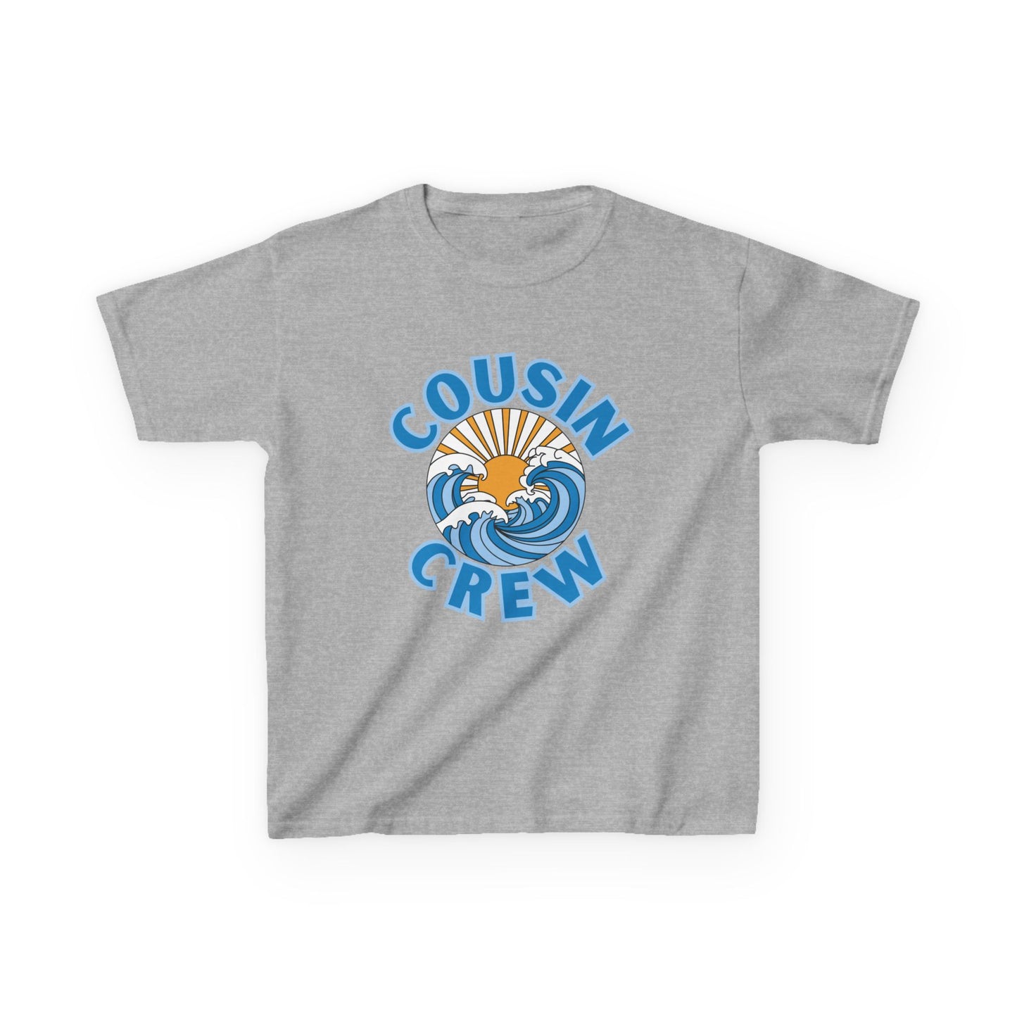 Cool Cousin Crew Kids Tee - Summer Fun, Family Gatherings, Beach Days, Mini Collection