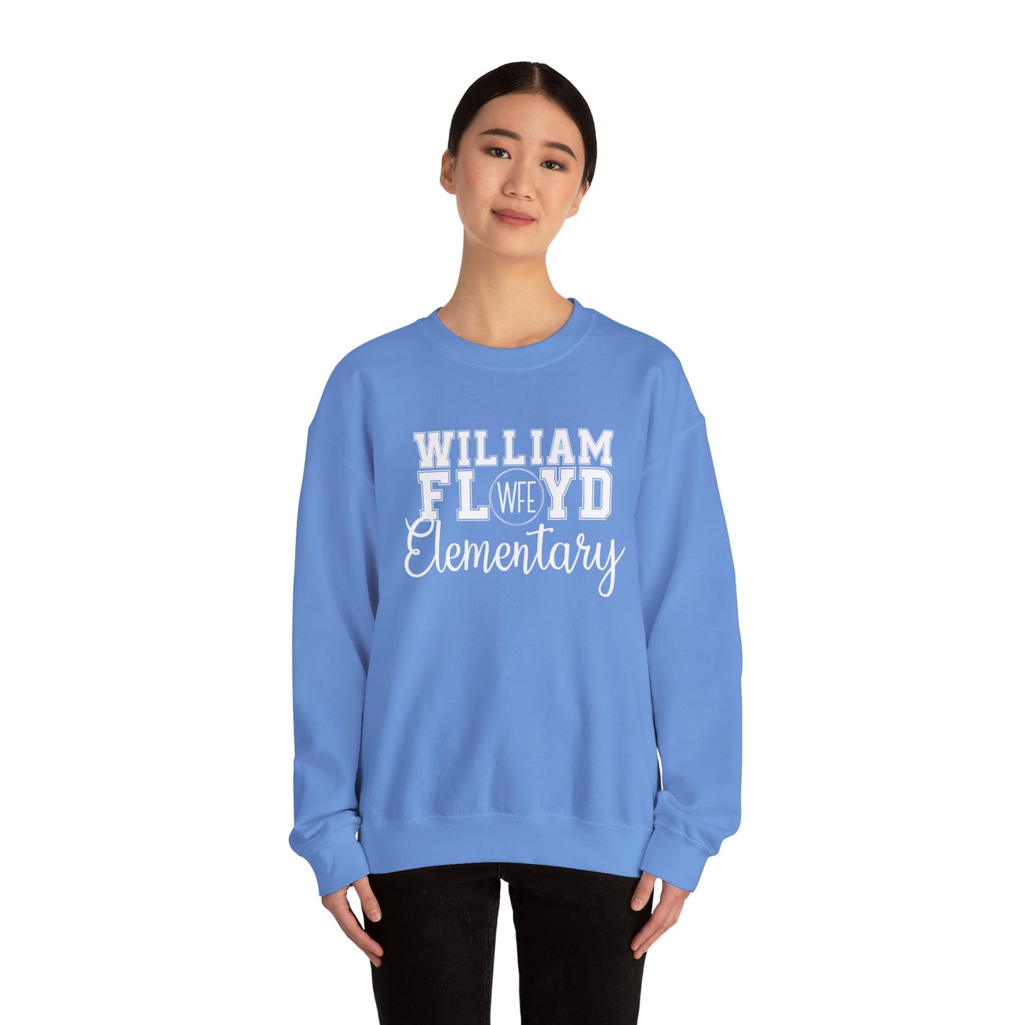 WFE Logo Crewneck Sweatshirt - William Floyd Elementary