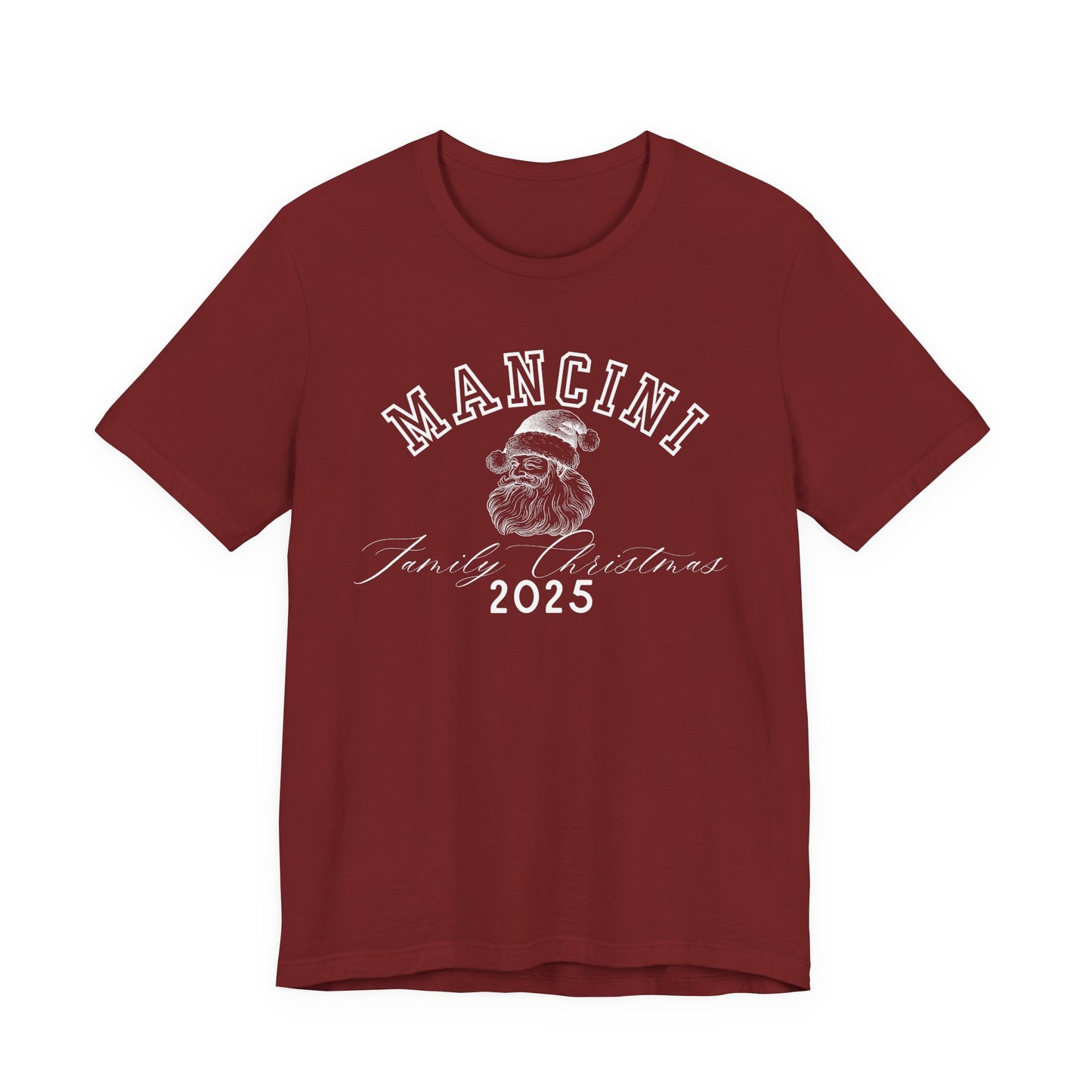 FAMILY CHRISTMAS- SANTA- Unisex Jersey Short Sleeve Tee