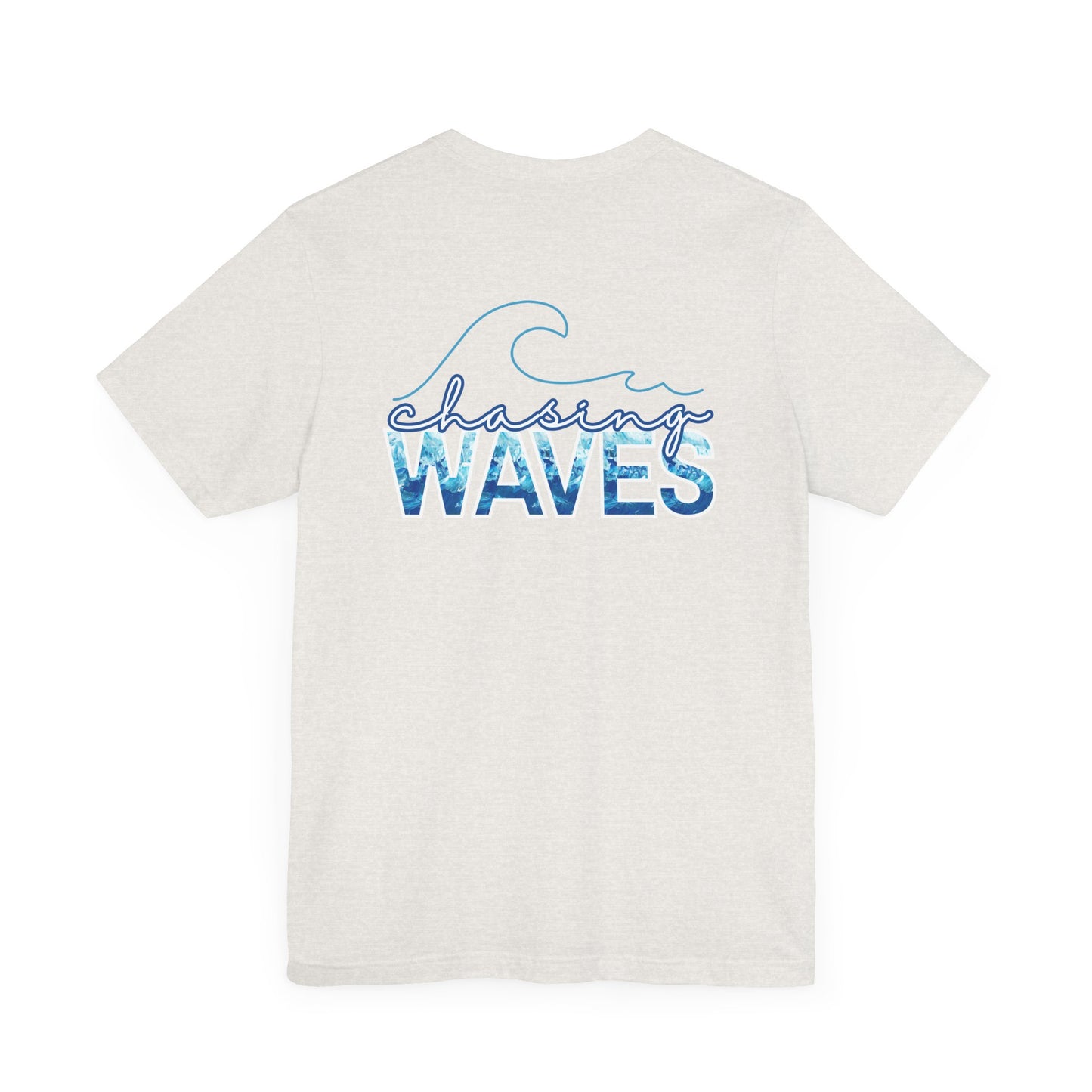 Chasing Waves -- Unisex Summer Shirt, Beachwear, Vacation Top, Summer Nights Apparel