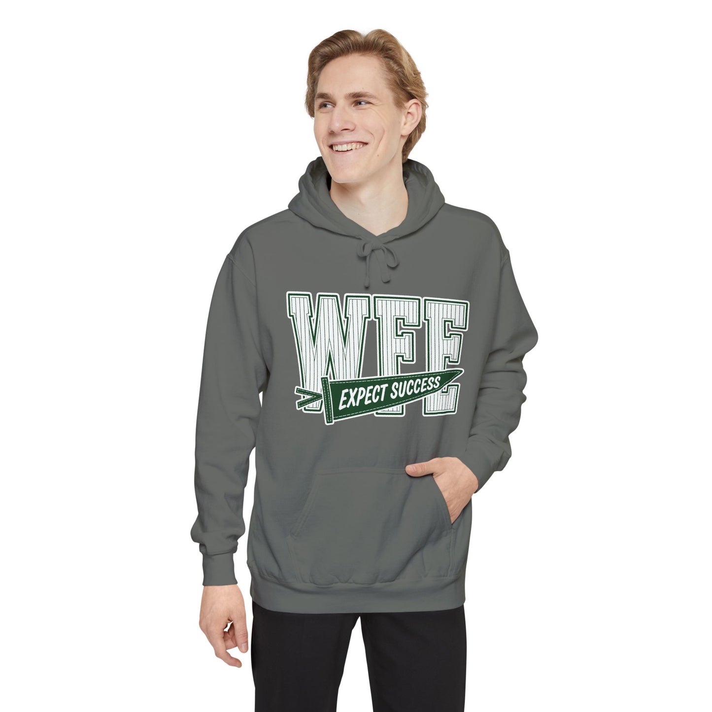 WFE “Expect Success”  Pennant- Vintage Collegiate Pullover