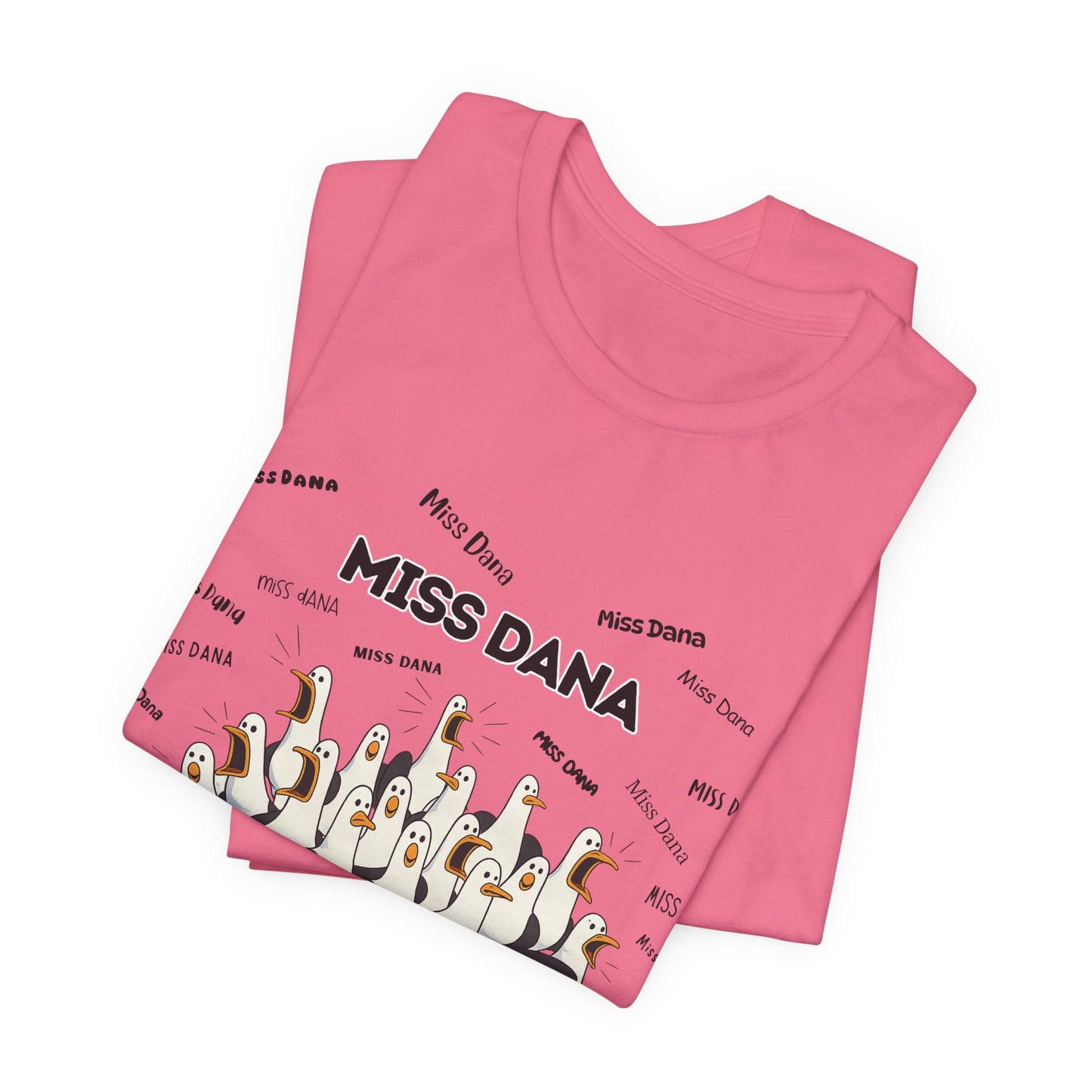 Miss Dana- Penguin Choir T-Shirt — Funny Teacher Personalized Tee