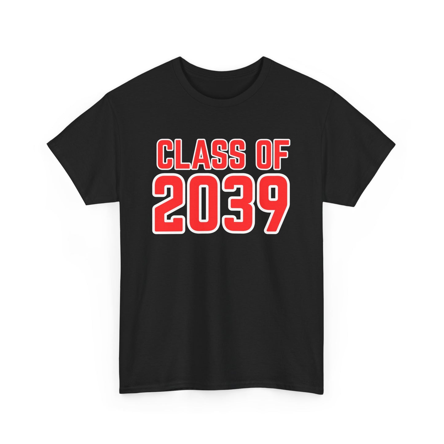 Class of 2039 Unisex Heavy Cotton Tee- Back to School- Grow With Me