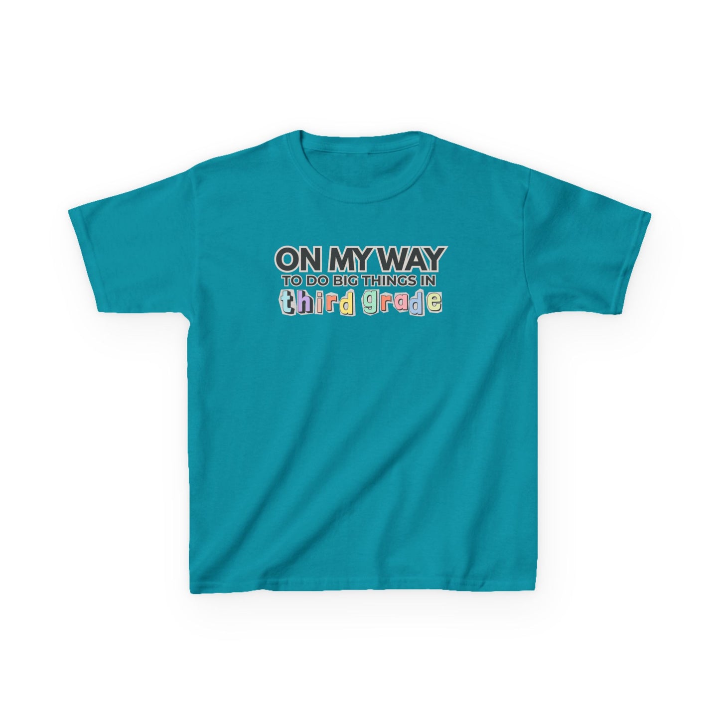 Big Things in 3rd Grade- Kids Back to School Shirt