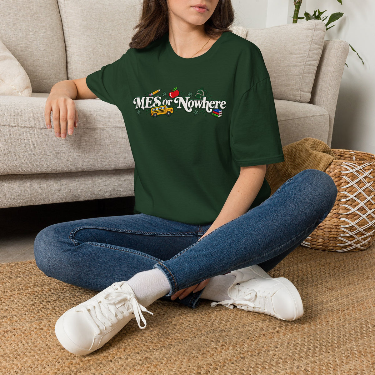 MES or Nowhere" - Moriches Softstyle T-Shirt