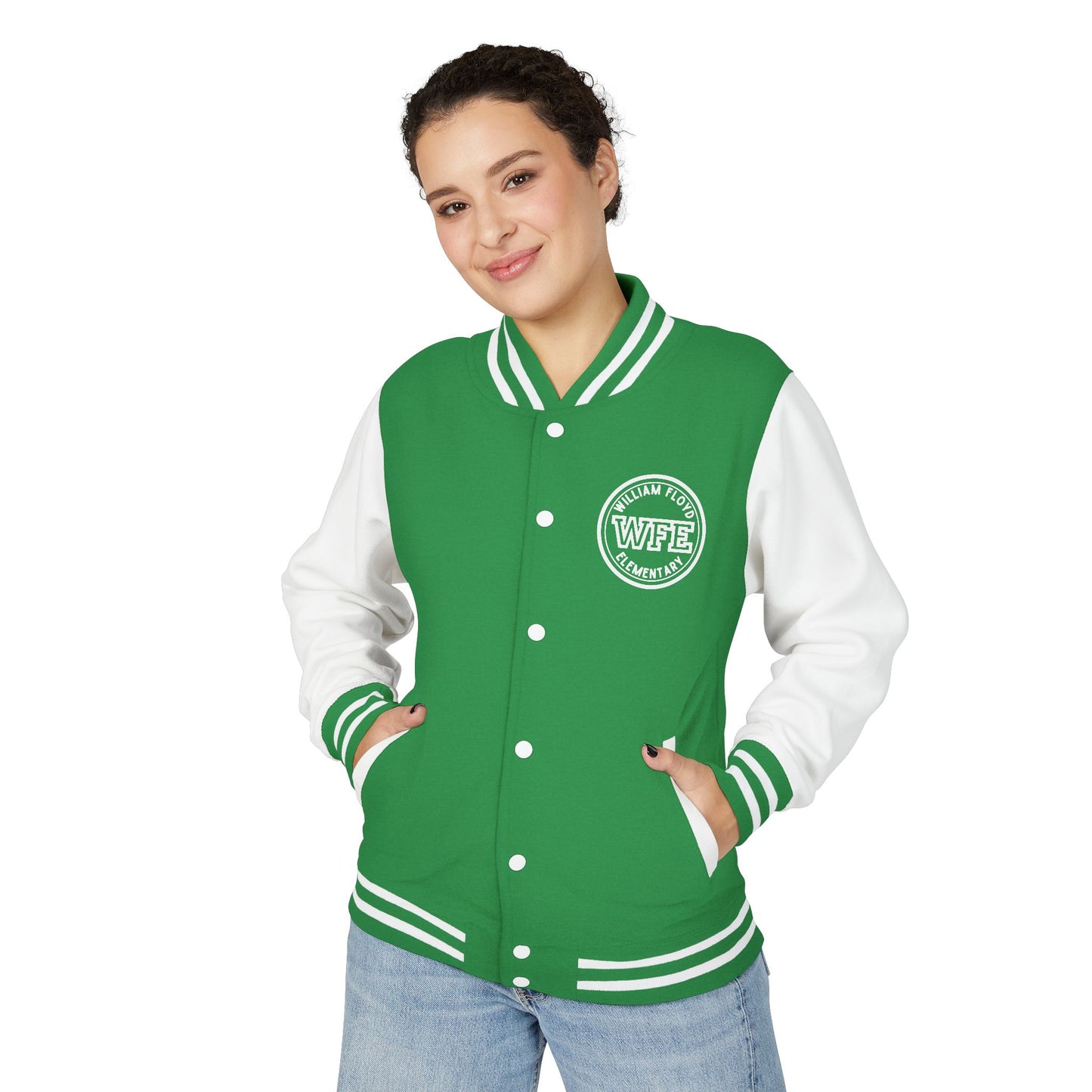 WFE Unisex Heavyweight Letterman Jacket - Expect Success Varsity Style