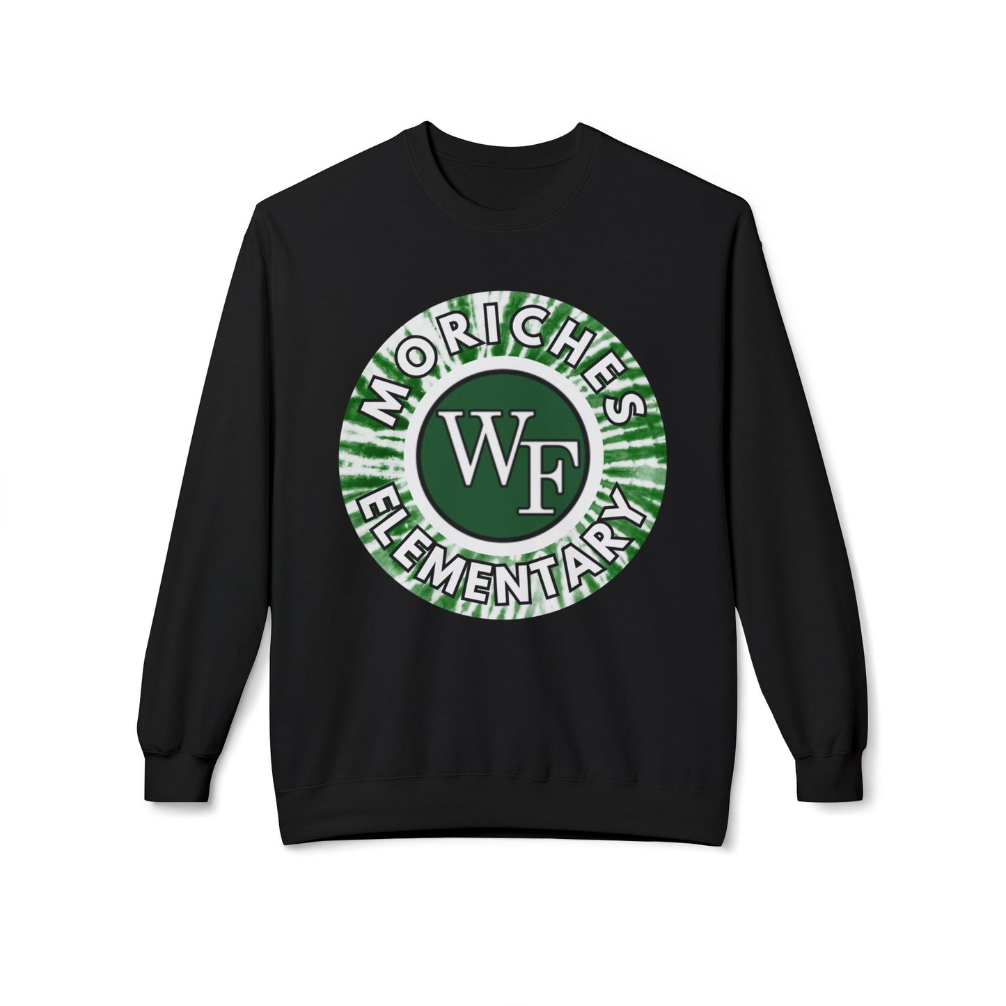 Moriches Tie Dye Logo-  Fleece Crewneck Sweatshirt