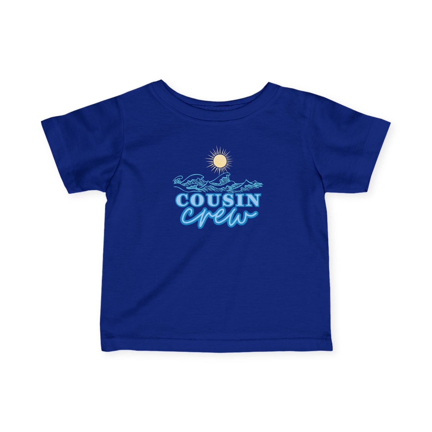 Cousin Crew Infant Tee, Cute Baby T-Shirt, Summer Vibes- Mini Collection