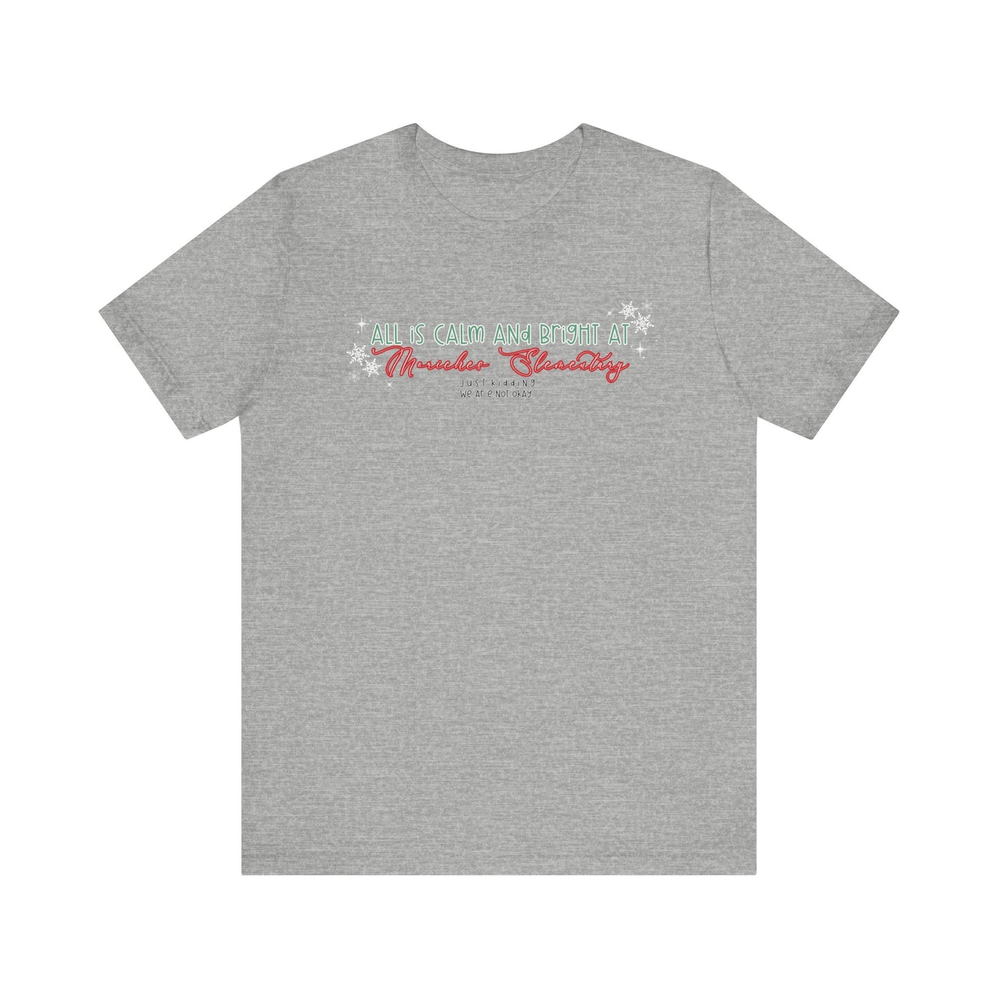 All is calm at Moriches— Christmas Unisex T‑Shirt