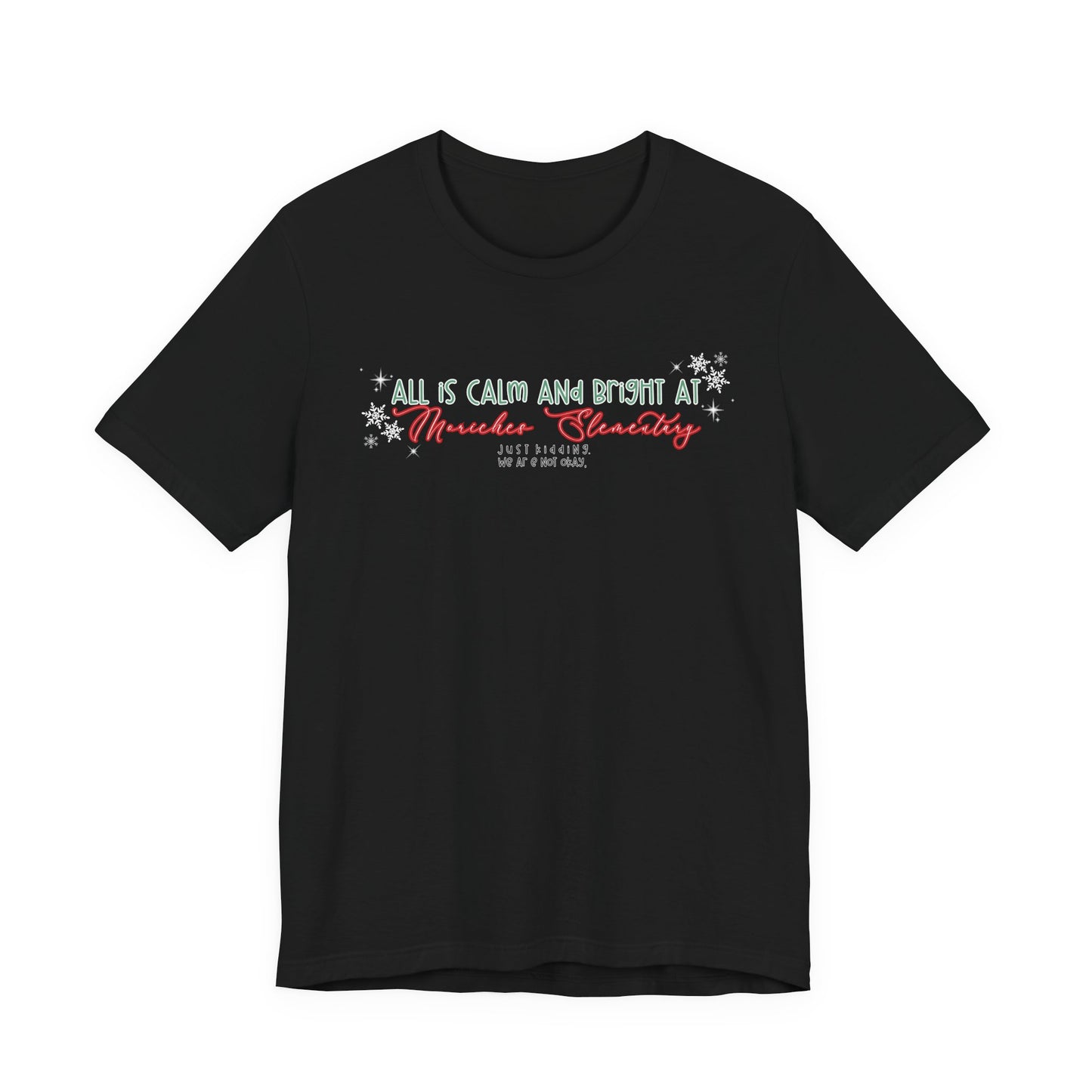 All is calm at Moriches— Christmas Unisex T‑Shirt