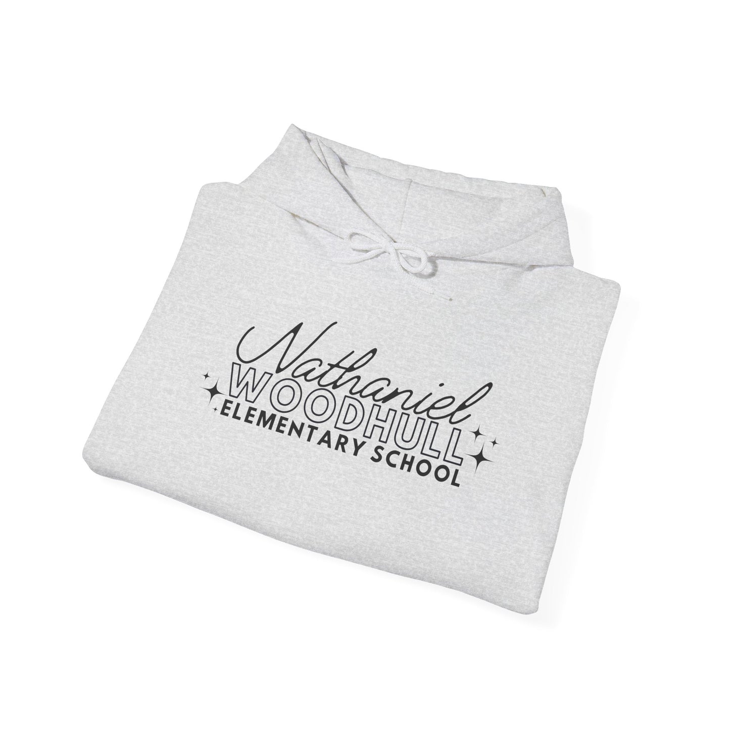 Woodhull Teacher Simple Design Hoodie w/ Teacher on Sleeve - Cozy Unisex Sweatshirt