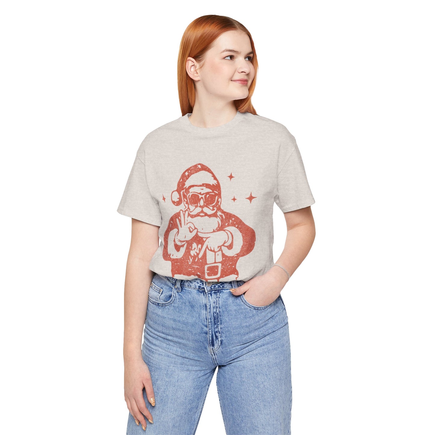 Santa 6 7 — Christmas Unisex T‑Shirt
