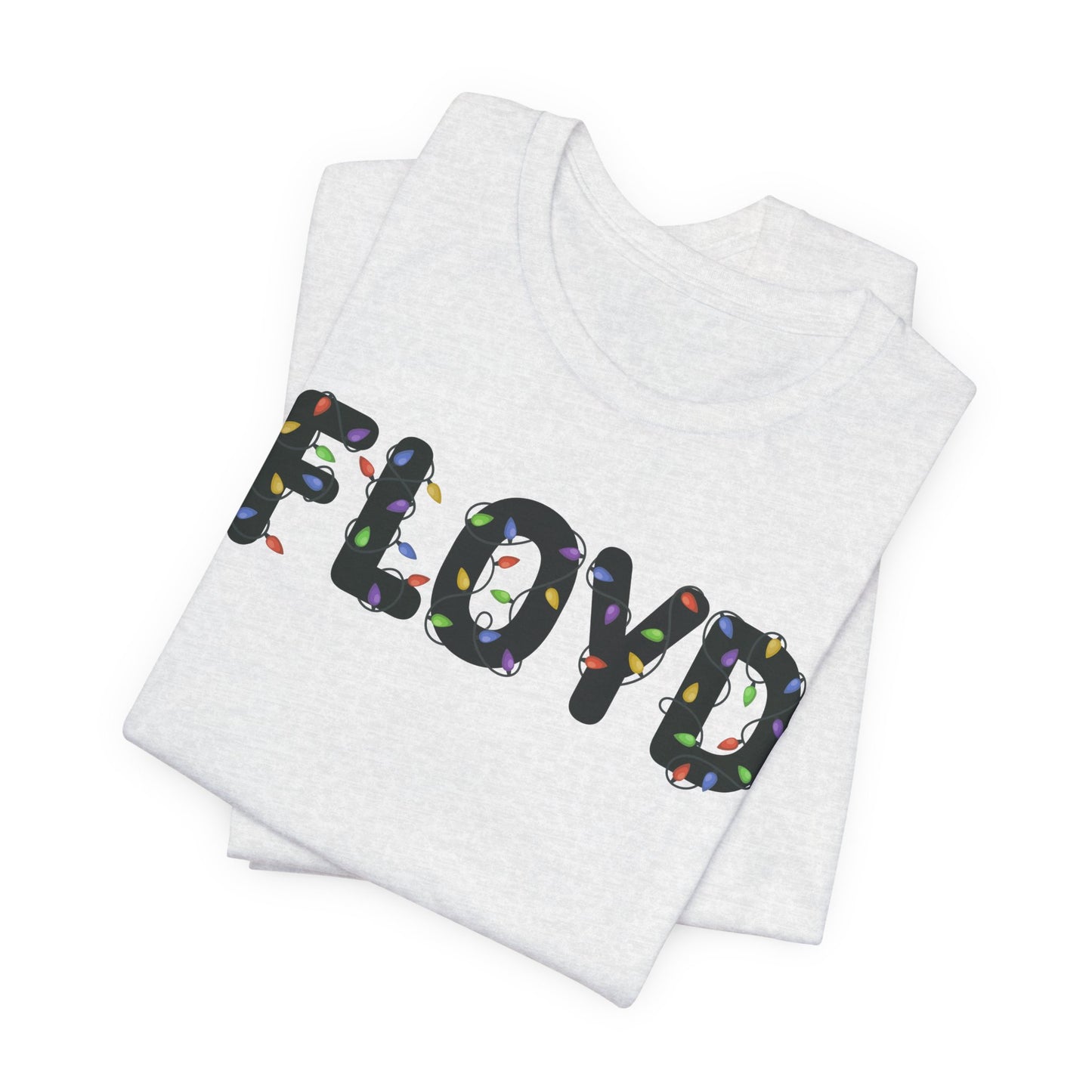 FLOYD in lights— Christmas Unisex T‑Shirt