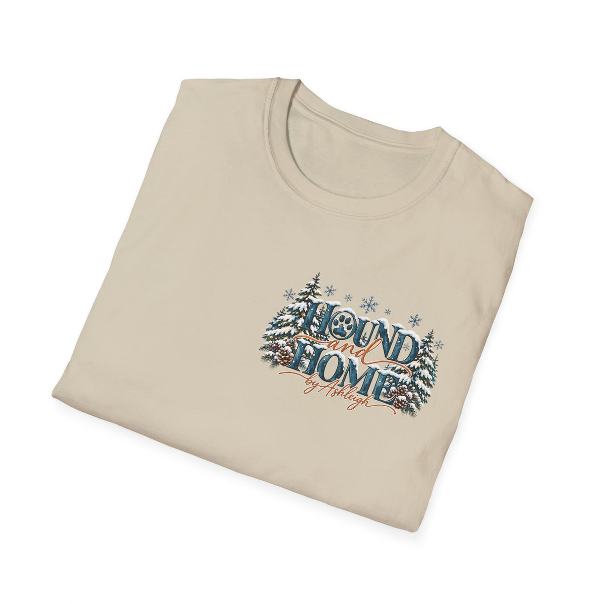 Hound & Home Holiday Tee — Logo T-Shirt