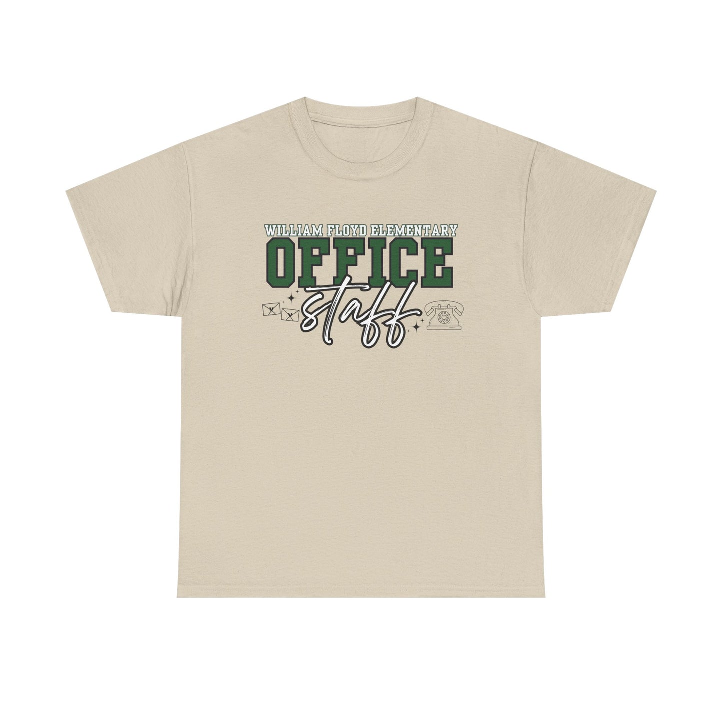 WFE Office Staff Unisex Heavy Cotton Tee - Heart & Soul of WFE Design