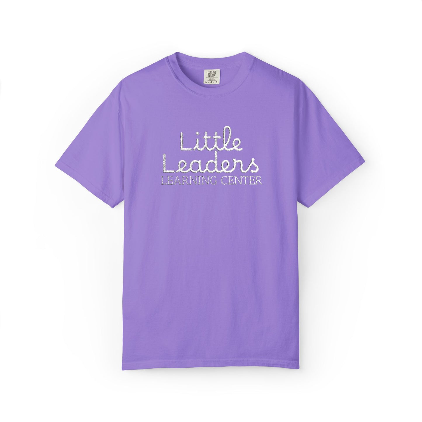 Little Leaders Full Embroidered Unisex Garment-Dyed T-Shirt