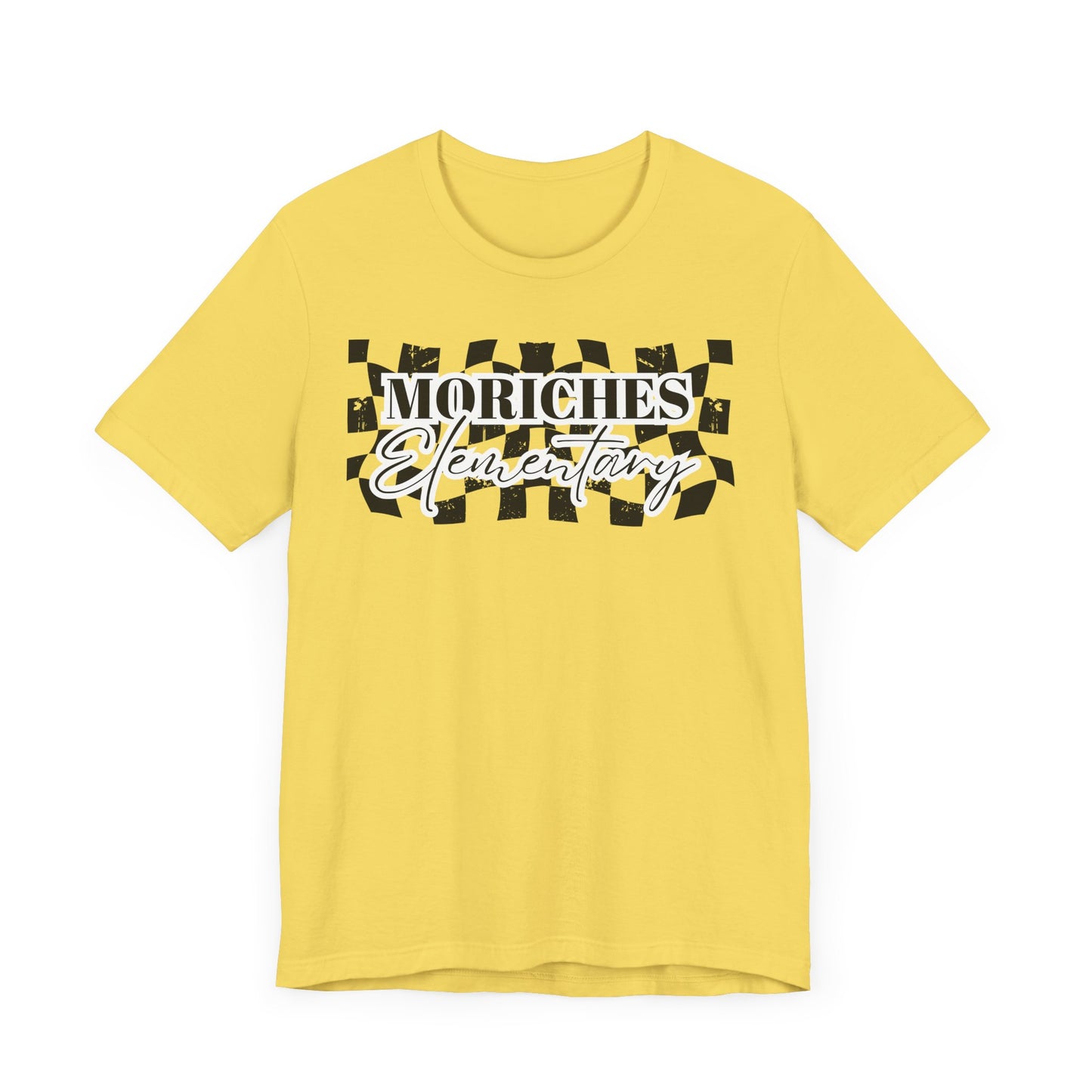 Moriches Checkered Logo Unisex Jersey Tee