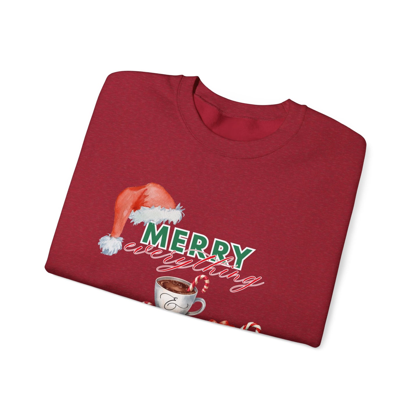 “Merry Everything, Happy Always” Christmas Crewneck