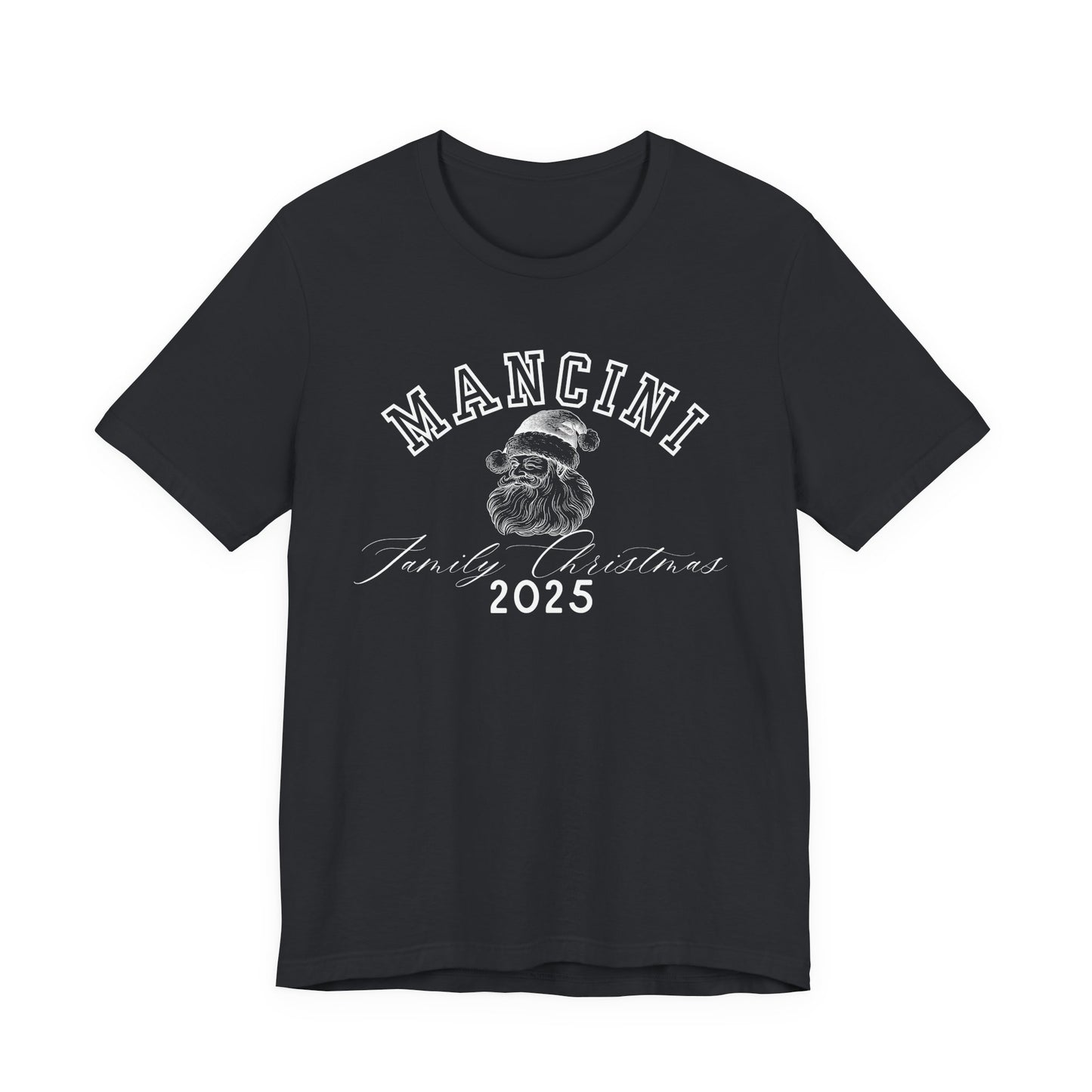 FAMILY CHRISTMAS- SANTA- Unisex Jersey Short Sleeve Tee