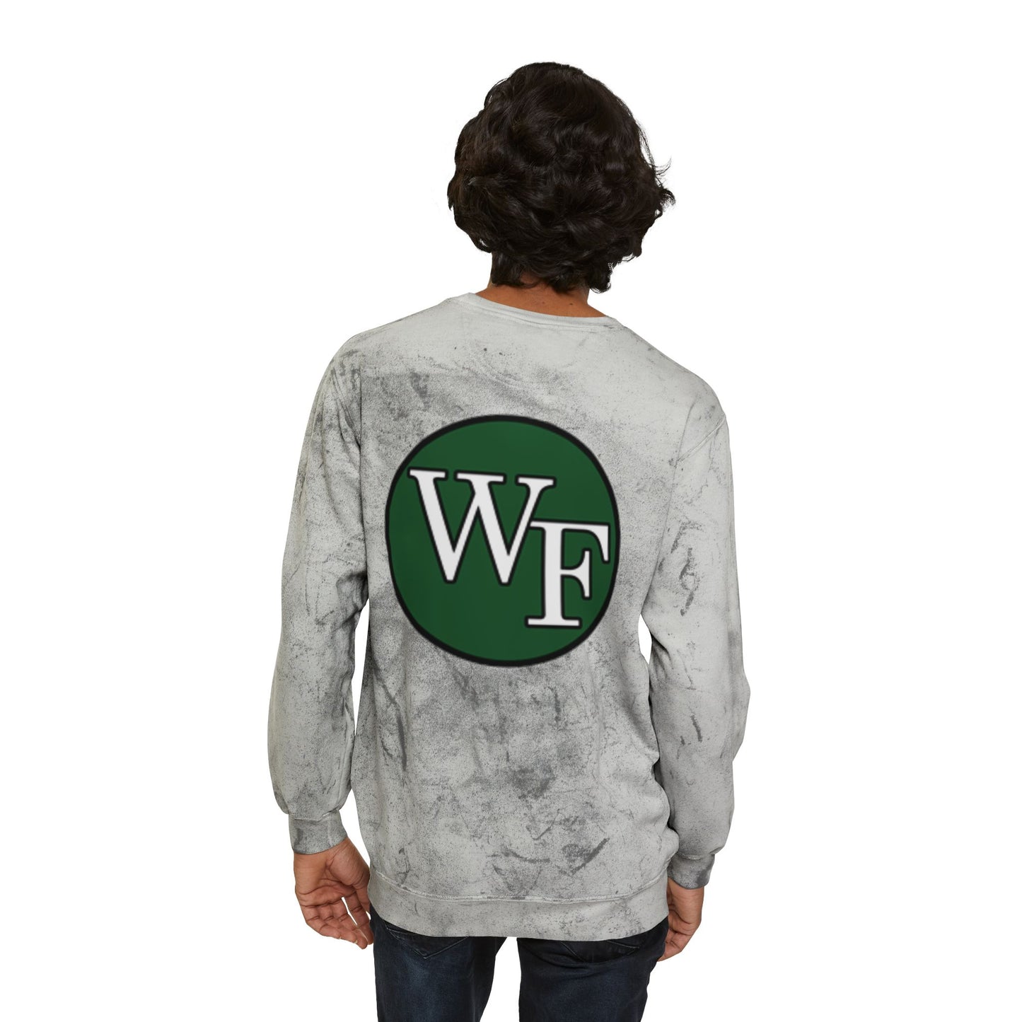 Floyd Strong Color Blast Crewneck Sweatshirt for School Spirit