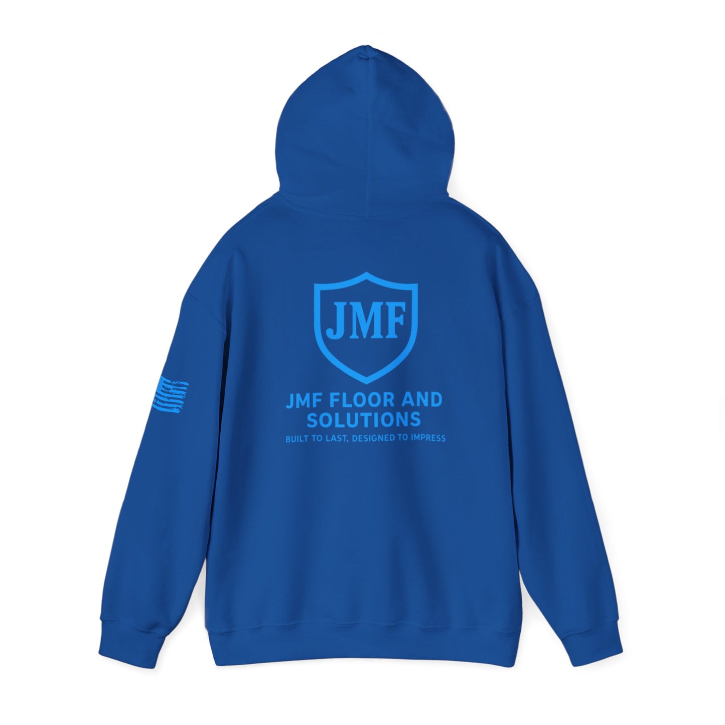 JMF Personalized, Cozy Sweatshirt Gift, JMF Floor and Solutions, Unisex Heavy Blend, Casual Style